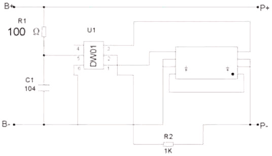 深度分析12V鋰電池保護板電路圖工作原理與特點應(yīng)用-KIA MOS管