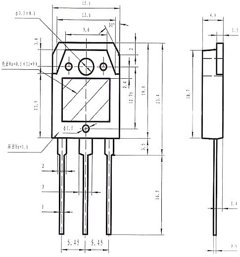 TO-3P封裝MOS管型號(hào)-封裝尺寸與MOS管原廠推薦-KIA MOS管