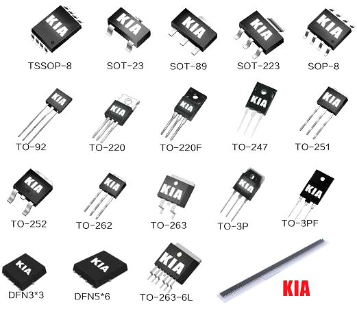 500V 600V MOS管型號規(guī)格參數(shù)選型表及MOS管品牌供應(yīng)商-KIA MOS管