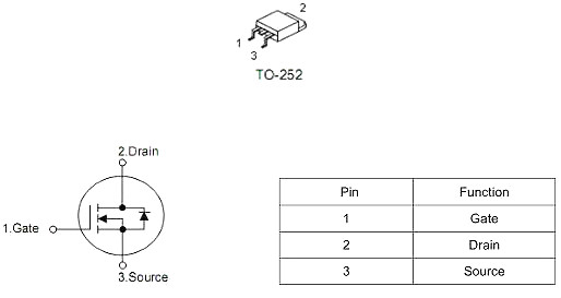 NCE3080K可替代什么品牌MOS管型號-NCE3080K中文資料-KIA MOS管