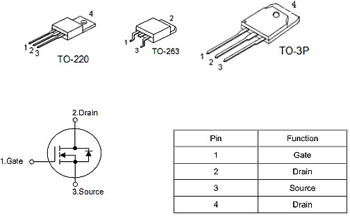 17-21串保護(hù)板專用MOS KNB2910A 130A/100V規(guī)格書 性價比高-KIA MOS管