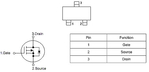 MOS管 -2.6A/-30V KIA3409 P溝道MOS管參數(shù)、封裝及價(jià)格-KIA MOS管