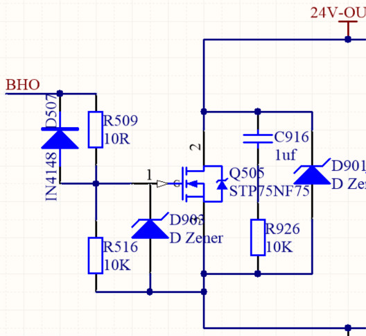 MOS管保護電路實測，分析