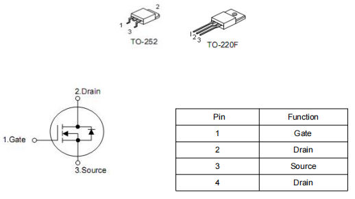 7n65f參數(shù)及代換,KNX4665B場(chǎng)效應(yīng)管參數(shù)引腳圖規(guī)格書-KIA MOS管