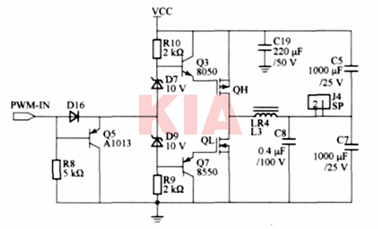 tl494驅動mos管電路,tl494功放電路圖-KIA MOS管